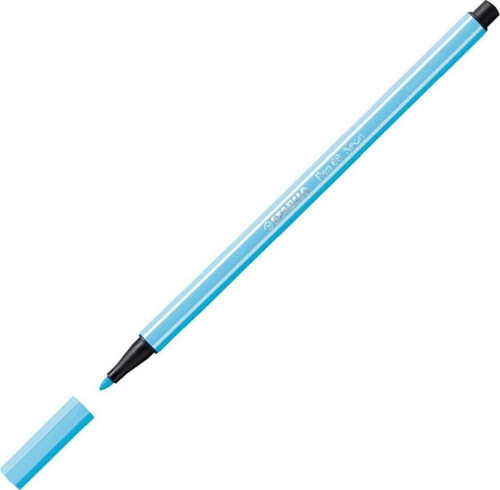 Keçe Uçlu Boya Kalemi 1 MM Açık Mavi 68/31 (10 Lu Paket)