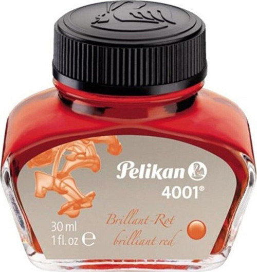 Dolma Kalem Mürekkebi 30 ML Kırmızı Dolma Kalem Mürekkebi (6 Lı Paket)