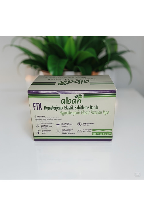 Hipoalerjenik Elastik Sabitleme Bandı (Fiksasyon Bandı) 10 M X 10 Cm