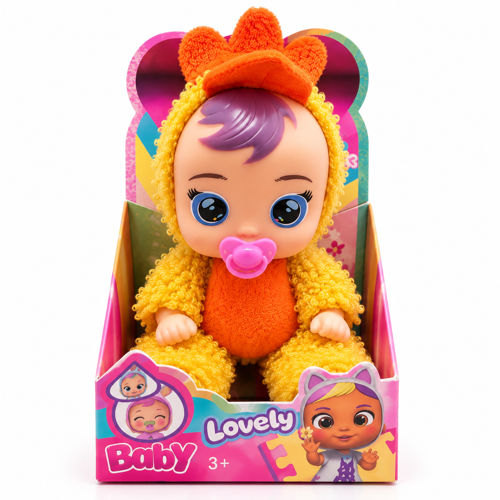 Baby Lovely Peluş Kostümlü Mini Bebek Oyuncak 12 cm