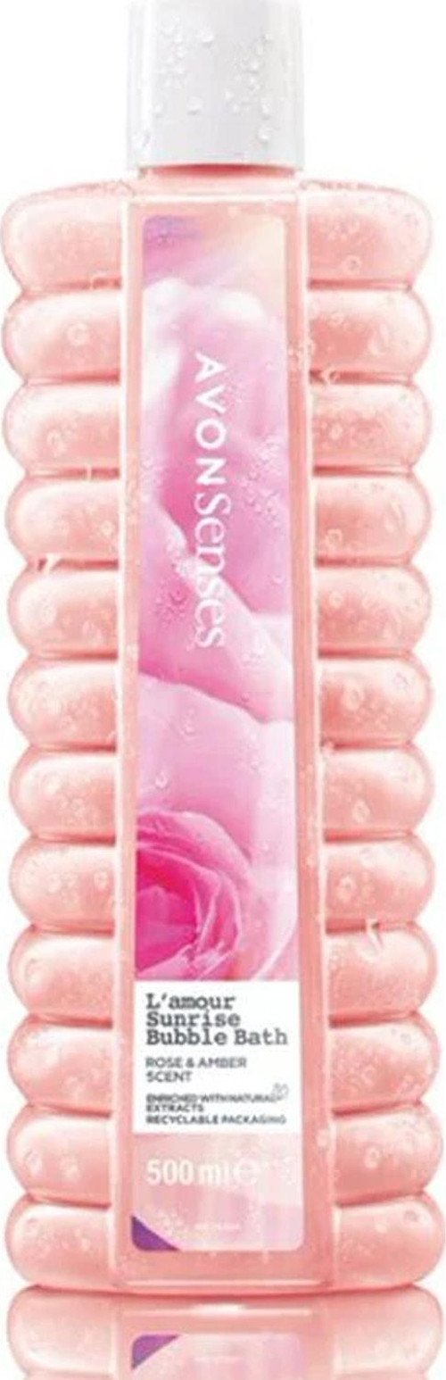 L'Amour Sunrise Gül ve Kehribar Kokulu Banyo Köpüğü 500 Ml.