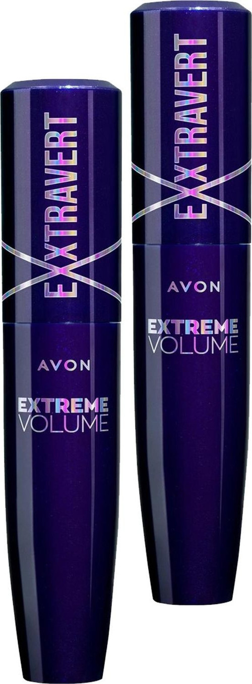 Exxtravert Ekstra Hacim Veren Maskara 9 Ml. Blackest Black İkili Set