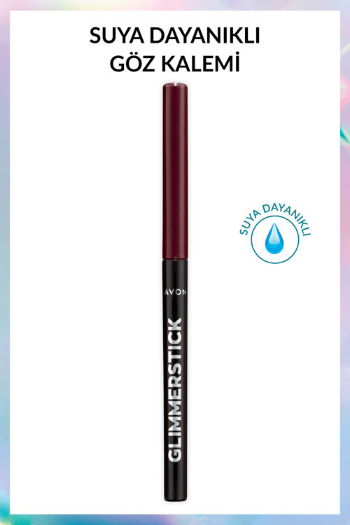 Glimmersticks Asansörlü Açılıp Kapanabilen Göz Kalemi Cherry Red