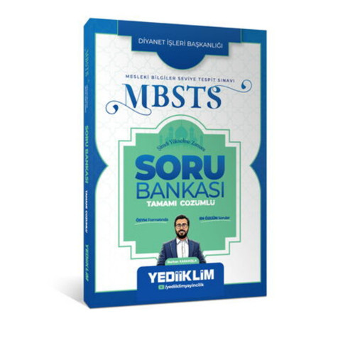 Yediiklim Yayınları 2027 MBSTS Tamamı Çözümlü Soru Bankası - Burhan Karakışla
