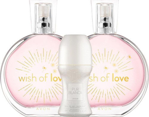 Wish Of Love Kadın Parfüm İkili Set ve Rollon Paketi