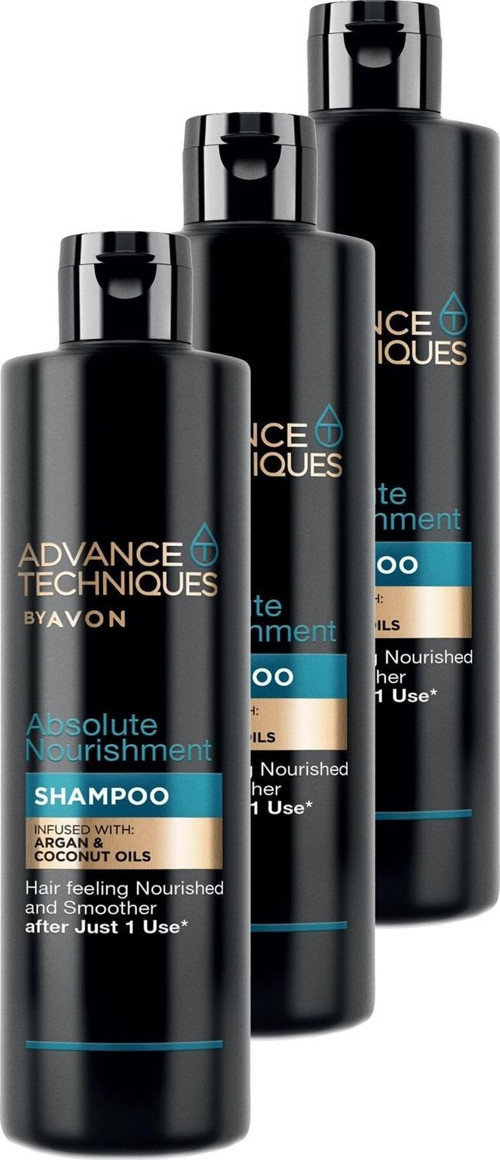 Advance Techniques Argan Yağı İçeren Besleyici Şampuan 400 Ml. Üçlü Set