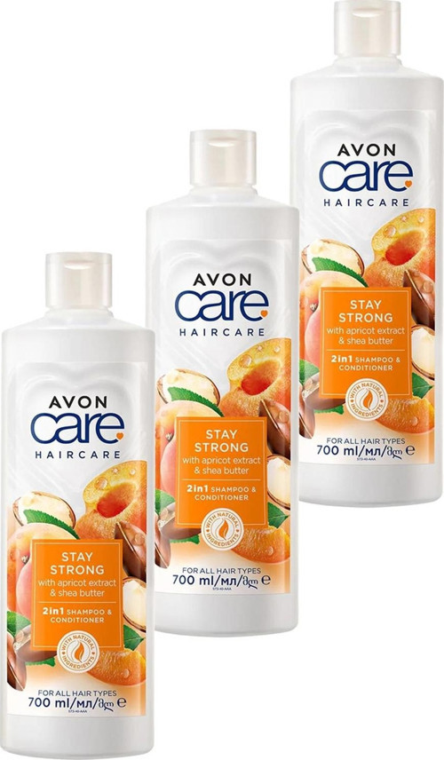 Care Kayısı ve Shea Özü Şampuan ve Saç Kremi 700 Ml. Üçlü Set