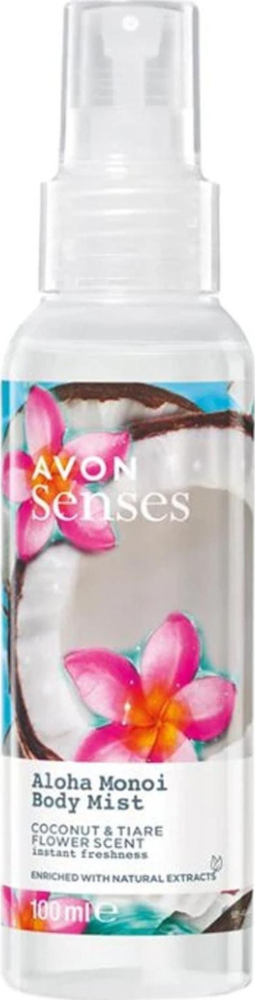 Aloha Monoi Hindistan Cevizi ve Taç Çiçeği Kokulu Vücut Spreyi 100 Ml.