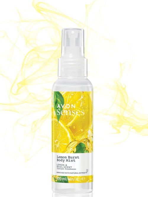 Senses Lemon Burst Limon ve Reyhan Kokulu Vücut Spreyi 100 Ml.