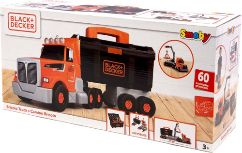 Black And Decker Bricolo Kamyonlu Alet Kutusu 60 Parça