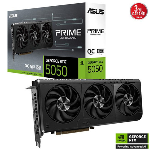 GeForce RTX 5050 8GB Prime OC GD6 128Bit