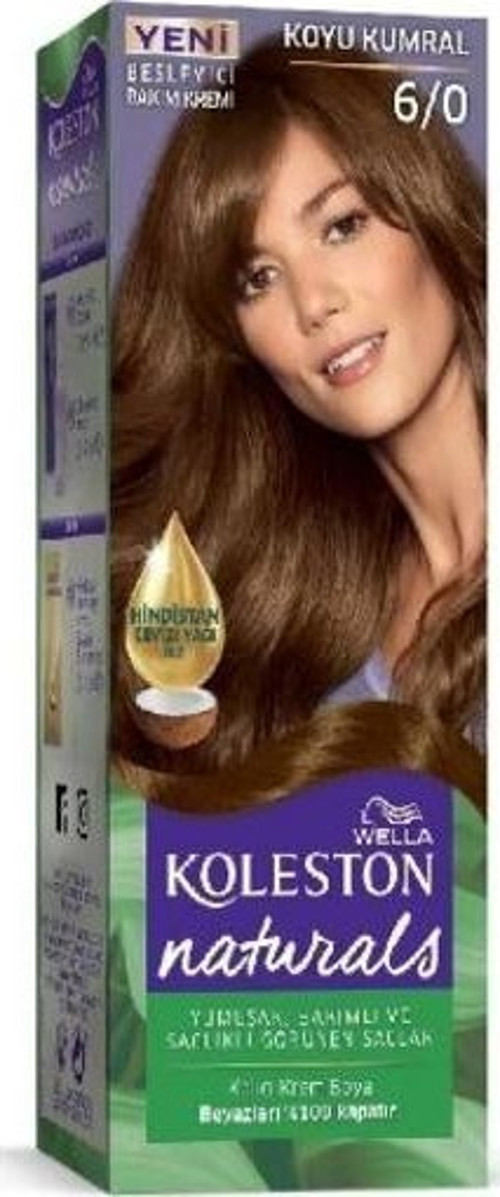 Koleston Naturals Saç Boyası Koyu Kumral 6/0 (24'lü)