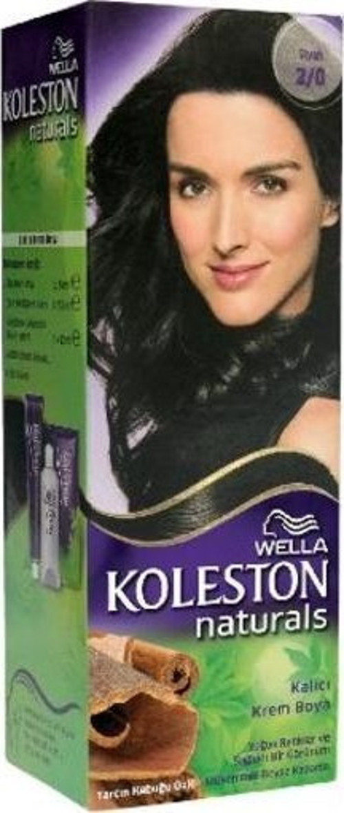 Koleston Naturals Saç Boyası Siyah 2/0 (6'lı)