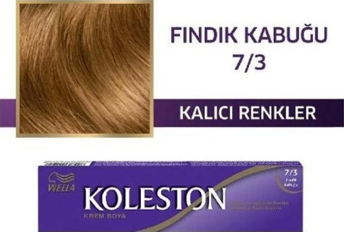 Koleston Tüp Saç Boyası Fındık Kabuğu 7/3 (6'lı)