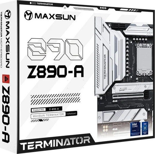Terminator Z890A-WIFI LGA1851 DDR5 8800 Mhz M.2 HDMI ATX Intel Anakart