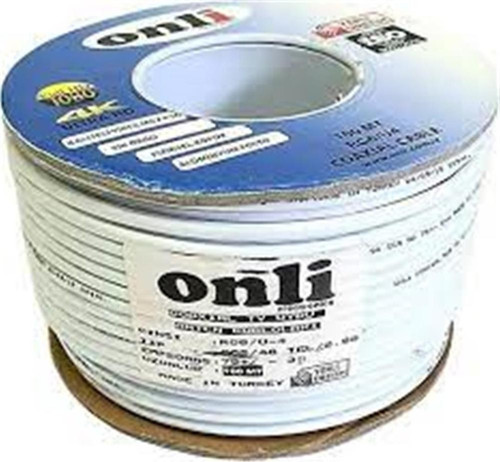 RG6-U4 48 Tel 0,90 CCS-AL 100 metre Anten Uydu Kablosu