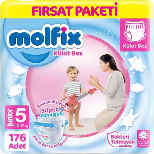 Külot Bebek Bezi 5 Beden Fırsat Paketi 44*4 176 Adet