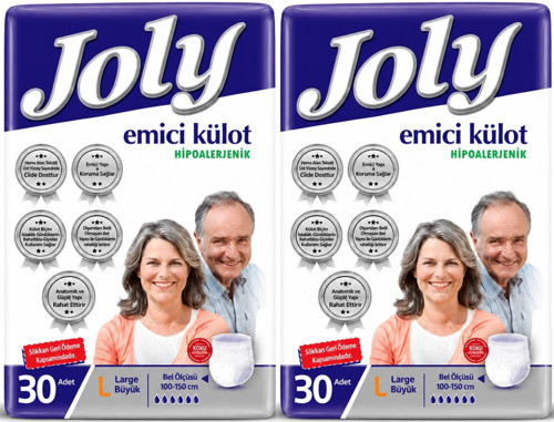 Emici Külot Yetişkin Bezi L - Büyük - Large 60 Adet
