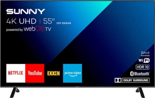 SN55FMN243 55’’ 139 Ekran Uydu Alıcılı 4K Ultra HD Webos Smart LED TV