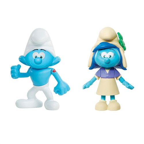 Kayıp Köy Güçlü Şirin & Smurfstorm Figür Set