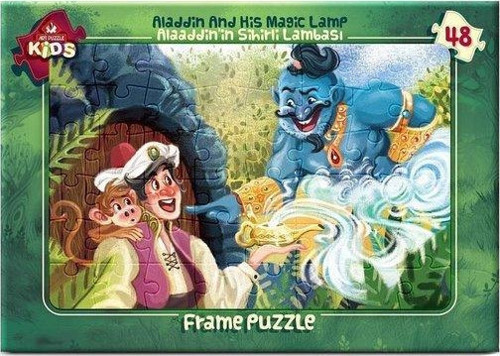 Art Çocuk Puzzle 48 Parça Alaaddin'in Sihirli Lambası 5795