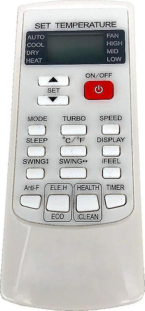 Simfer SV-4101I/4101D İle Uyumlu İnverter Klima Kumandası