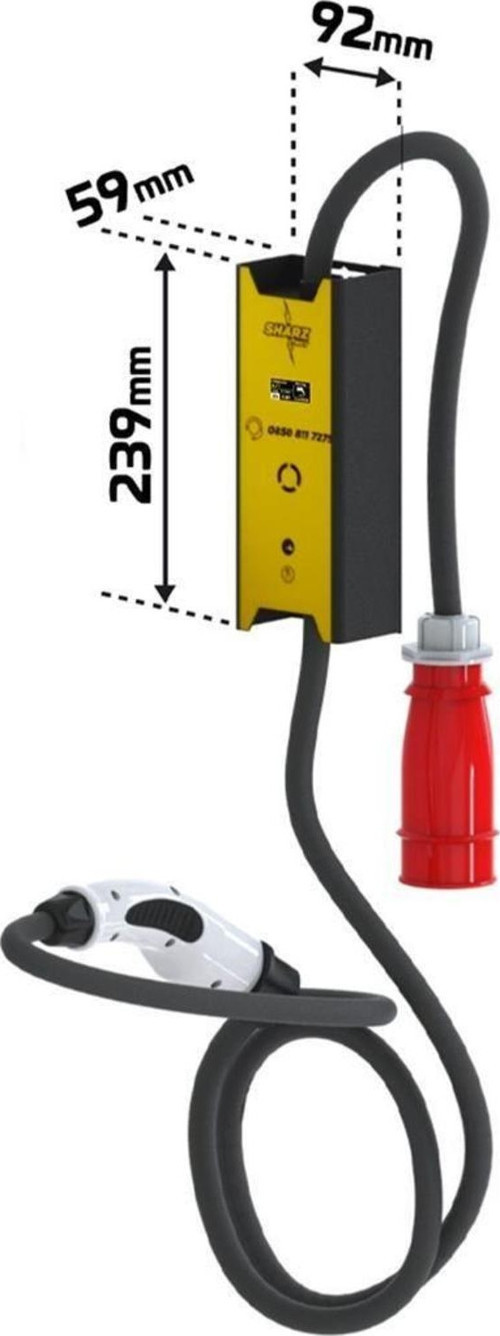 Sharz.Net 7.4 Kw Taşınabilir Bireysel Şarj Ünitesi