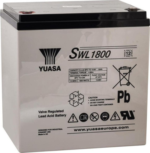 SWL1800 12V 56 Ah Bakımsız Kuru Akü