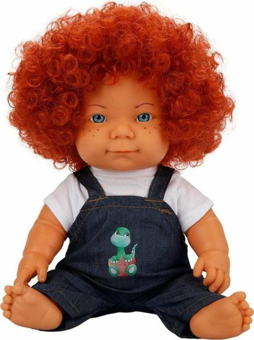 30151 Sunman, Curly Kıvırcık Saçlı TULUMLU Bebek 35 cm