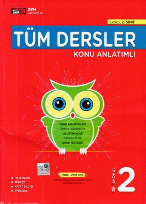 Sbm Yayınları 2. Sınıf Tüm Dersler Konu Anlatımlı