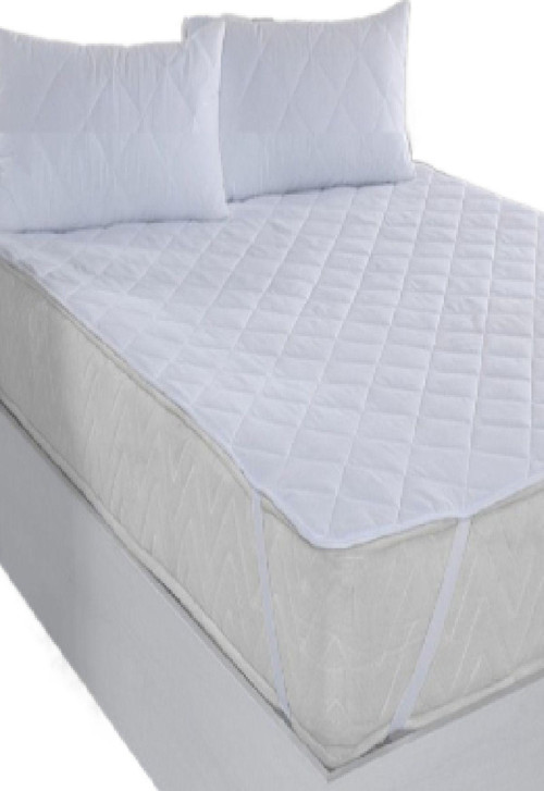 Kapitoneli Sıvı Geçirmez Alez 140X200 Cm Tek Kişilik Köşe Lastikli