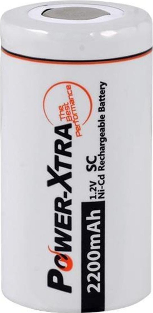 1.2V Ni-Cd SC 2200 mAh PVC Şarj Edilebilir Pil
