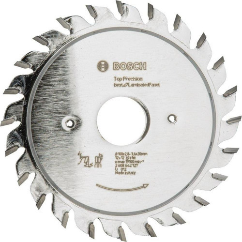- Best Serisi Hassas Kesim Lamine Panel için Ön Çizme Bıçağı 100*20 mm 12+12 Diş
