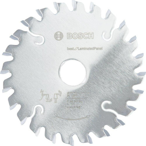 - Best Serisi Lamine Panel için Konik Ön Çizme Bıçağı 125*22 mm 24 Diş