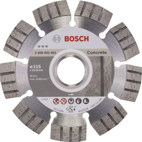 - Best Serisi Beton İçin Elmas Kesme Diski 115 mm