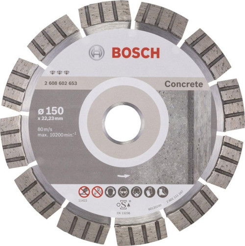 - Best Serisi Beton İçin Elmas Kesme Diski 150 mm