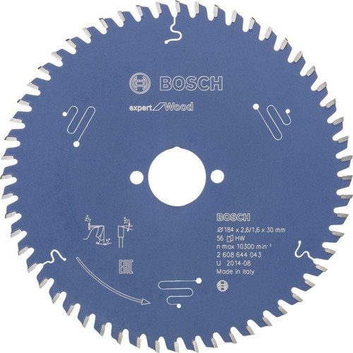 - Expert Serisi Ahşap için Daire Testere Bıçağı 184*30 mm 56 Diş