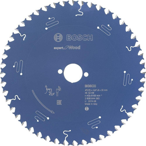 - Expert Serisi Ahşap için Daire Testere Bıçağı 235*30 mm 48 Diş