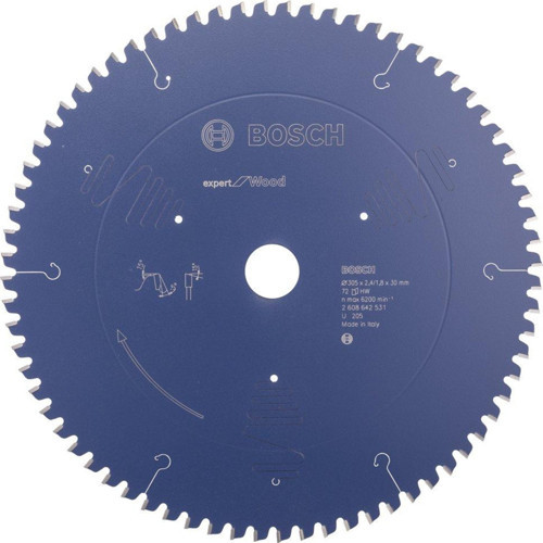 - Expert Serisi Ahşap için Daire Testere Bıçağı 305*30 mm 72 Diş