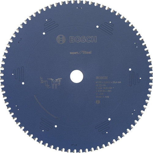 2608643061 Expert For Steel 305 x 25.40 MM 80 Diş Daire Testere Bıçağı