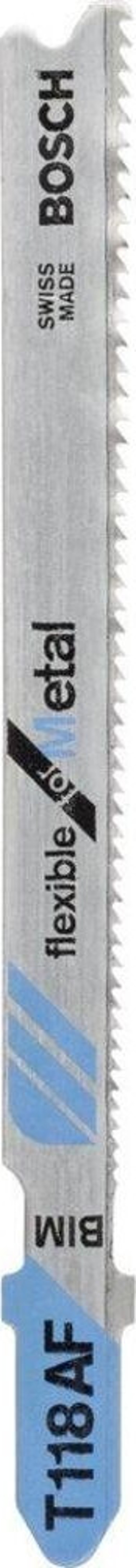 - Kırılmaya Karşı Dayanıklı Seri Metal İçin T 118 AF Dekupaj Testeresi Bıçağı - 5'Li Paket