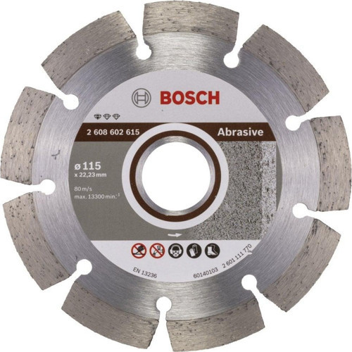 - Standard Seri Aşındırıcı Malzemeler İçin Elmas Kesme Diski 115 mm