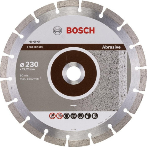 - Standard Seri Aşındırıcı Malzemeler İçin Elmas Kesme Diski 230 mm