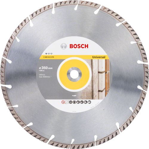 - Standard Seri Genel Yapı Malzemeleri ve Metal İçin Elmas Kesme Diski 350*20 mm