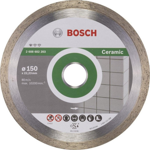 - Standard Seri Seramik İçin Elmas Kesme Diski 150 mm