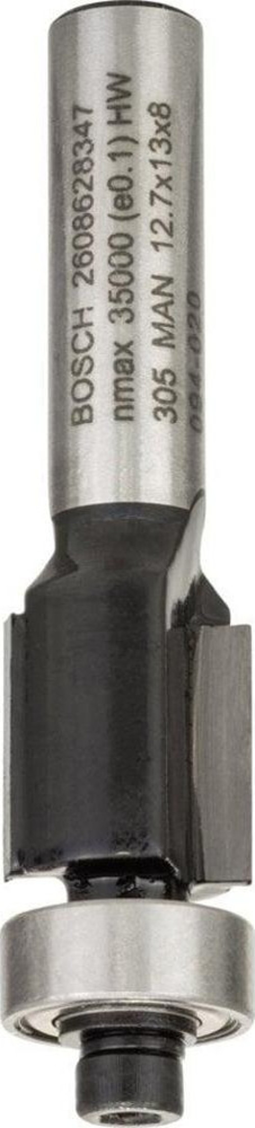 - Standard Seri Laminant İçin Çift Oluklu, Sert Metal Bilya Yataklı Freze Ucu 8*12,7*56 mm