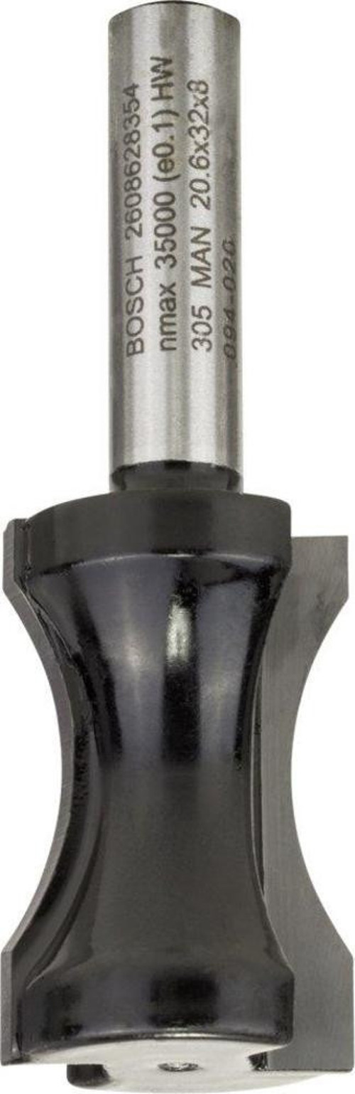- Standard Seri Ahşap İçin Çift Oluklu Sert Metal Yassı Çubuk Freze 8*20,6*63,5mm