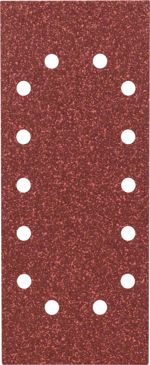 - Titreşimli Zımpara Kağıdı 10'lu, 115 x 280 mm 40 Kum 14 Delik