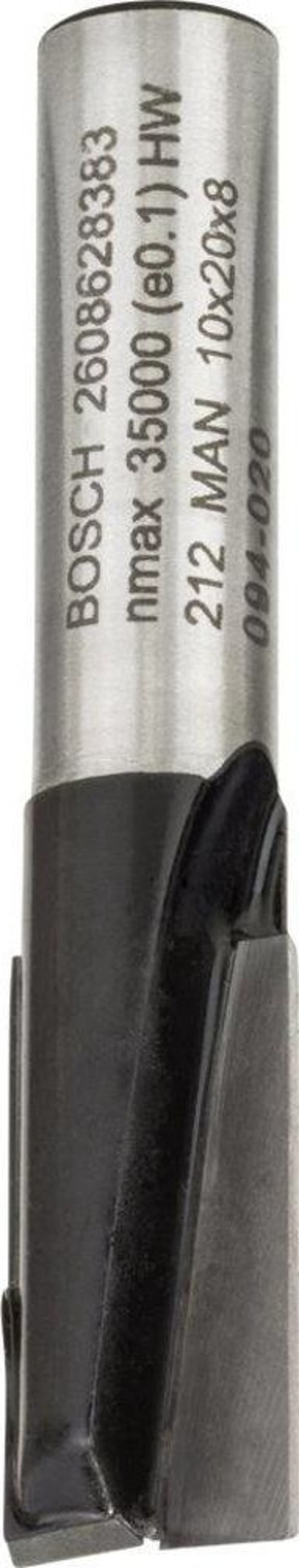 - Standard Seri Ahşap İçin Çift Oluklu, Sert Metal Düz Freze Ucu 8*10*51mm