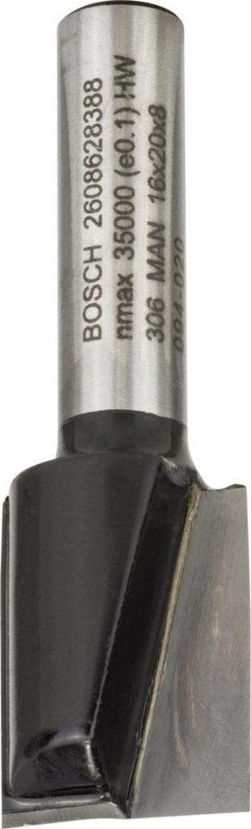 - Standard Seri Ahşap İçin Çift Oluklu, Sert Metal Düz Freze Ucu 8*16*51mm